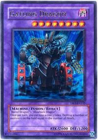 Gatling Dragon DR3-EN155 Yu-Gi-Oh card from Dark Revelation Volume 3