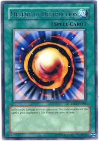 Meteor of Destruction DR3-EN161 Yu-Gi-Oh card from Dark Revelation Volume 3
