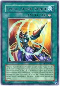 Spiral Spear Strike DR3-EN163 Yu-Gi-Oh card from Dark Revelation Volume 3