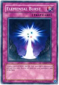 Elemental Burst DR3-EN179 Yu-Gi-Oh card from Dark Revelation Volume 3