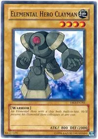 Elemental Hero Clayman DR3-EN183 Yu-Gi-Oh card from Dark Revelation Volume 3