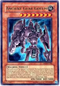 Ancient Gear Golem DR3-EN186 Yu-Gi-Oh card from Dark Revelation Volume 3