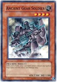 Ancient Gear Soldier DR3-EN188 Yu-Gi-Oh card from Dark Revelation Volume 3