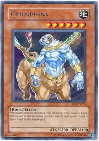 Criosphinx DR3-EN193 Yu-Gi-Oh card from Dark Revelation Volume 3