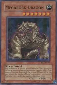 Megarock Dragon DR3-EN195 Yu-Gi-Oh card from Dark Revelation Volume 3