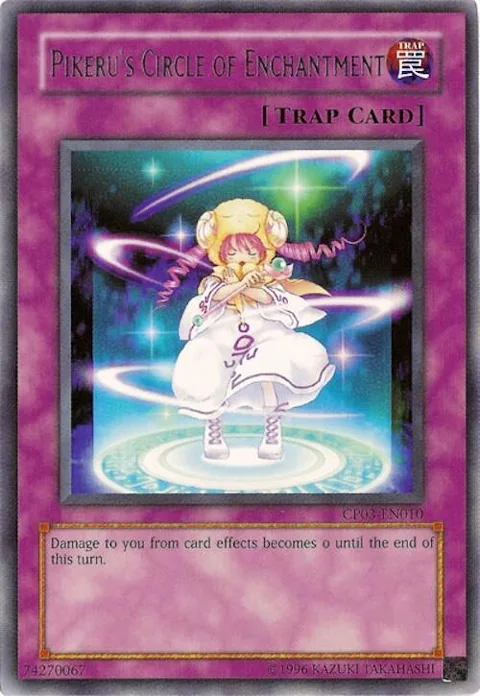 Pikeru's Circle of Enchantment CP03-EN010 Yu-Gi-Oh card from Champion Pack 3