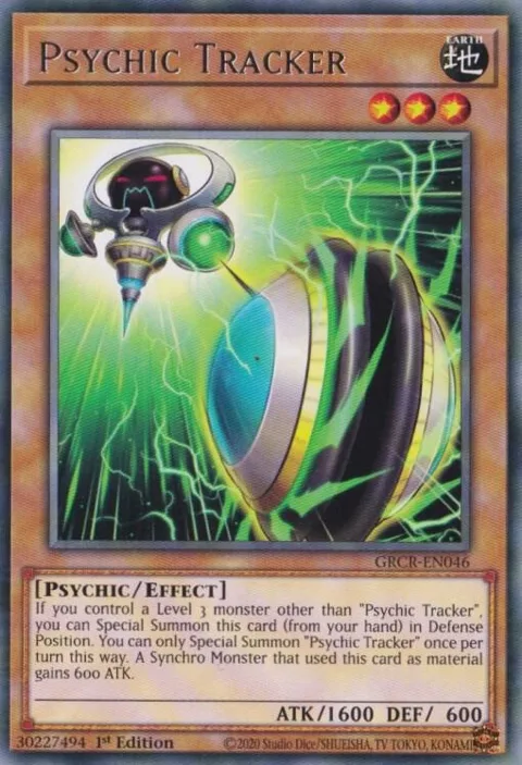 Psychic Tracker GRCR-EN046 Yu-Gi-Oh card from The Grand Creators