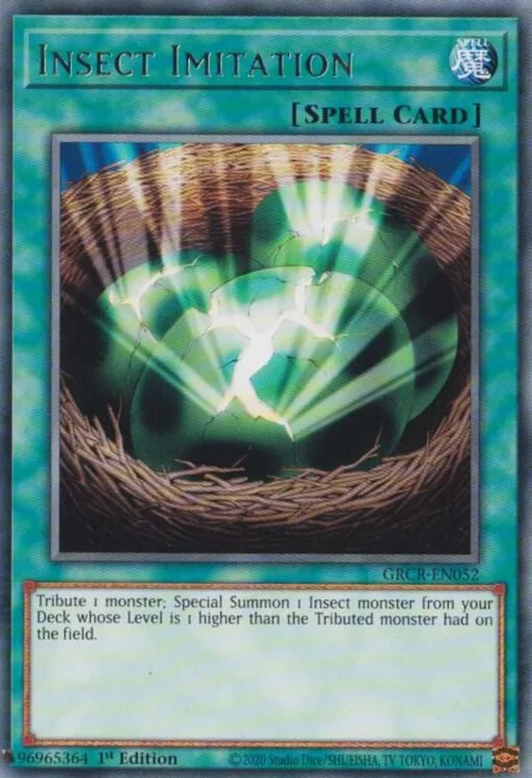Insect Imitation GRCR-EN052 Yu-Gi-Oh card from The Grand Creators