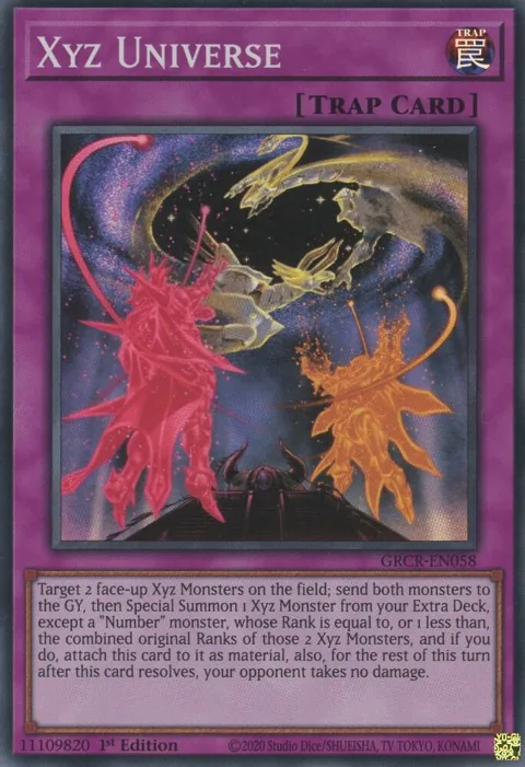 Xyz Universe GRCR-EN058 Yu-Gi-Oh card from The Grand Creators