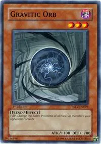 Gravitic Orb TAEV-EN029 Yu-Gi-Oh card from Tactical Evolution