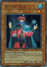 Crystal Seer TAEV-EN031 Unlimited Yu-Gi-Oh card from Tactical Evolution