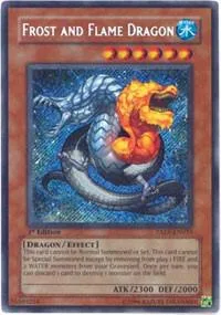 Frost and Flame Dragon TAEV-EN033 Unlimited Yu-Gi-Oh card from Tactical Evolution