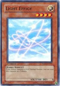 Light Effigy TAEV-EN037 1st Edition Yu-Gi-Oh card from Tactical Evolution
