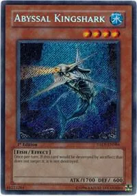 Abyssal Kingshark TAEV-EN084 1st Edition Yu-Gi-Oh card from Tactical Evolution