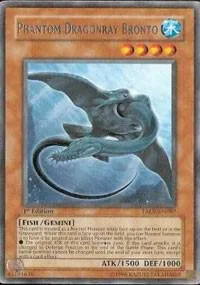 Phantom Dragonray Bronto TAEV-EN087 Unlimited Yu-Gi-Oh card from Tactical Evolution
