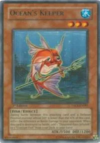 Ocean's Keeper TAEV-EN081 1st Edition Yu-Gi-Oh card from Tactical Evolution