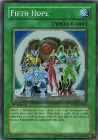 Fifth Hope TAEV-EN045 Yu-Gi-Oh card from Tactical Evolution