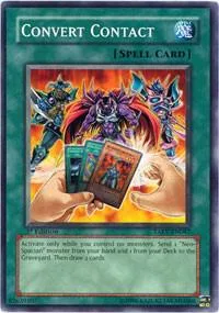 Convert Contact TAEV-EN047 Unlimited Yu-Gi-Oh card from Tactical Evolution
