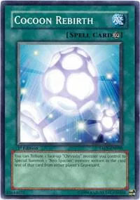 Cocoon Rebirth TAEV-EN050 Unlimited Yu-Gi-Oh card from Tactical Evolution