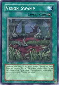 Venom Swamp TAEV-EN051 1st Edition Yu-Gi-Oh card from Tactical Evolution