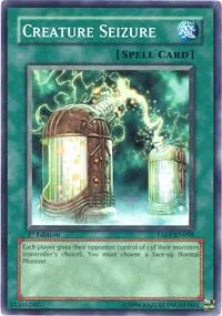 Creature Seizure TAEV-EN058 Unlimited Yu-Gi-Oh card from Tactical Evolution