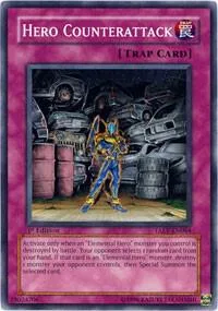 Hero Counterattack TAEV-EN064 1st Edition Yu-Gi-Oh card from Tactical Evolution