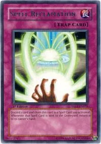Spell Reclamation TAEV-EN076 Unlimited Yu-Gi-Oh card from Tactical Evolution