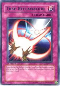Trap Reclamation TAEV-EN077 Unlimited Yu-Gi-Oh card from Tactical Evolution