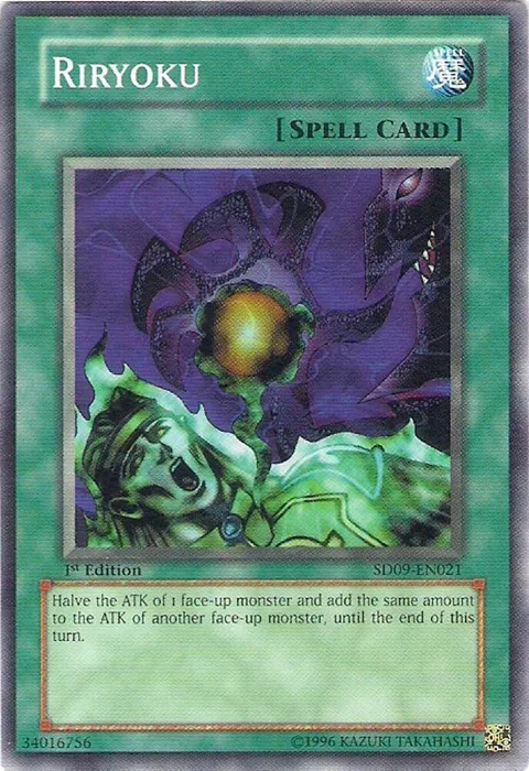 Riryoku SD09-EN021 Yu-Gi-Oh card from Structure Deck: Dinosaur's Rage