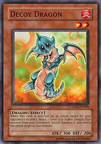 Decoy Dragon SDRL-EN004 Yu-Gi-Oh card from Structure Deck: Rise of the Dragon Lords