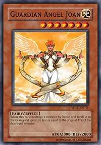 Guardian Angel Joan SDRL-EN011 Yu-Gi-Oh card from Structure Deck: Rise of the Dragon Lords
