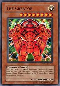 The Creator SDRL-EN014 Yu-Gi-Oh card from Structure Deck: Rise of the Dragon Lords