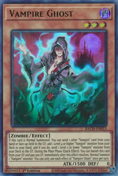 Vampire Ghost BACH-EN015 Yu-Gi-Oh card from Battle of Chaos
