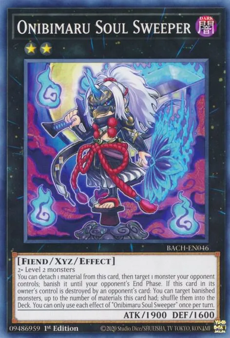 Onibimaru Soul Sweeper BACH-EN046 Yu-Gi-Oh card from Battle of Chaos