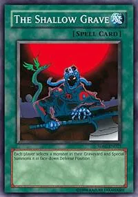 The Shallow Grave SDRL-EN023 Yu-Gi-Oh card from Structure Deck: Rise of the Dragon Lords