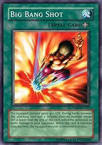 Big Bang Shot SDRL-EN027 Yu-Gi-Oh card from Structure Deck: Rise of the Dragon Lords