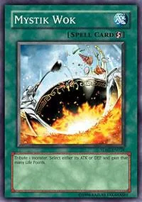 Mystik Wok SDRL-EN028 Yu-Gi-Oh card from Structure Deck: Rise of the Dragon Lords