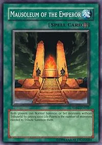 Mausoleum of the Emperor SDRL-EN031 Yu-Gi-Oh card from Structure Deck: Rise of the Dragon Lords