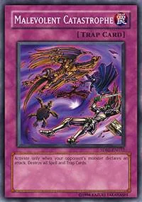 Malevolent Catastrophe SDRL-EN032 Yu-Gi-Oh card from Structure Deck: Rise of the Dragon Lords