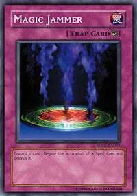 Magic Jammer SDRL-EN035 Yu-Gi-Oh card from Structure Deck: Rise of the Dragon Lords