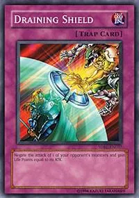 Draining Shield SDRL-EN037 Yu-Gi-Oh card from Structure Deck: Rise of the Dragon Lords
