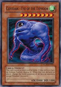 Cloudian - Eye of the Typhoon GLAS-EN005 Yu-Gi-Oh card from Gladiator's Assault