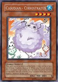Cloudian - Cirrostratus GLAS-EN011 Unlimited Yu-Gi-Oh card from Gladiator's Assault