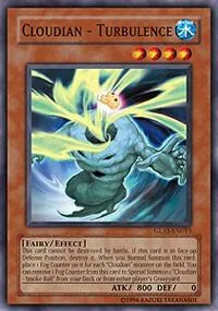 Cloudian - Turbulence GLAS-EN013 Unlimited Yu-Gi-Oh card from Gladiator's Assault