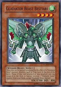 Gladiator Beast Bestiari GLAS-EN020 Unlimited Yu-Gi-Oh card from Gladiator's Assault