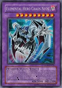 Elemental Hero Chaos Neos GLAS-EN036 1st Edition Yu-Gi-Oh card from Gladiator's Assault