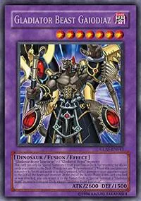 Gladiator Beast Gaiodiaz GLAS-EN043 Unlimited Yu-Gi-Oh card from Gladiator's Assault