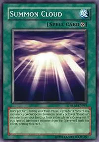 Summon Cloud GLAS-EN049 Unlimited Yu-Gi-Oh card from Gladiator's Assault