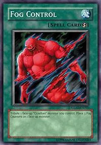 Fog Control GLAS-EN051 1st Edition Yu-Gi-Oh card from Gladiator's Assault