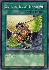 Gladiator Beast's Respite GLAS-EN058 1st Edition Yu-Gi-Oh card from Gladiator's Assault